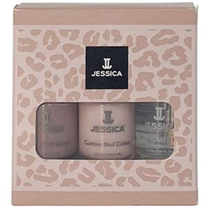 Jessica Nails Jessica Custom Colour 3pc Nail Polish & Cuticle Oil Gift Set, Sweet Se