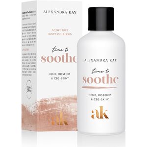 Green People Alexandra Kay Time To Soothe Scent Free Body Oil 100ml