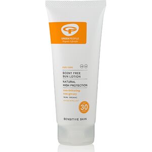 Green People Sun Lotion SPF30 Scent Free - Travel Size 100ml