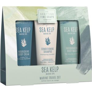 Scottish Fine Soaps Sea Kelp Marine Travel Set  3 x 75ml