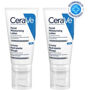 CeraVe PM Facial Moisturising Lotion 52ml Double