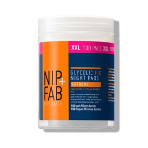 NIP+FAB Glycolic Fix Night Extreme XXL Pads - 100 Pads 100ml