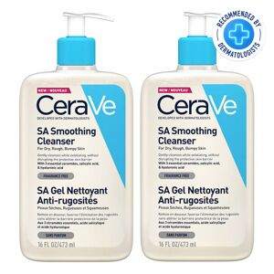 CeraVe SA Smoothing Cleanser 473ml Double