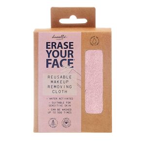Upper Canada UK Erase Your Face Makeup Removing Cloth- Pink