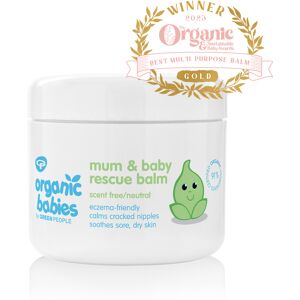 Green People Mum & Baby Rescue Balm - Scent Free Pot 100ml