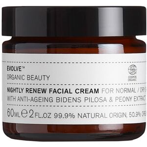 Evolve Beauty Evolve Organic Beauty Nightly Renew Facial Cream 60ml