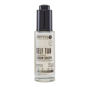 Sienna X Self Tan Concentrated Serum Drops 125g