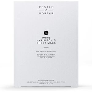 Pestle & Mortar Pure Hyaluronic x3 Sheet Masks Pestle & Mortar Pure Hyaluronic x3 Sheet Masks