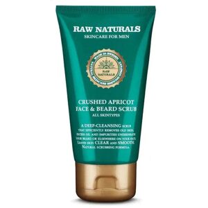Raw Naturals Crushed Apricot Face & Beard Scrub - Deep Cleansing for Face and Beard Raw Naturals Crushed Apricot Face & Beard Scrub - Deep Cleansing for Face and Beard
