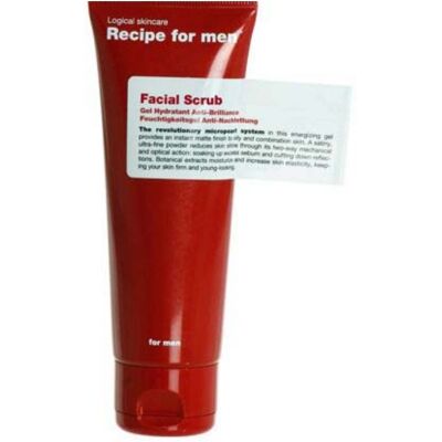 Recipe for Men Facial Scrub 125ml Recipe for Men Facial Scrub 125ml