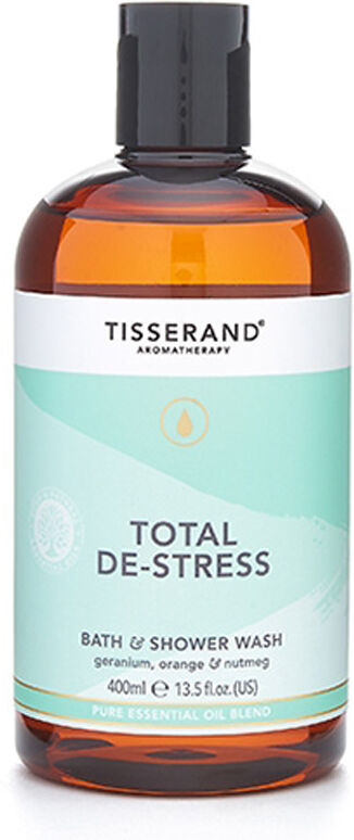 Tisserand Aromatherapy Total De-Stress Bath & Shower Wash 400ml