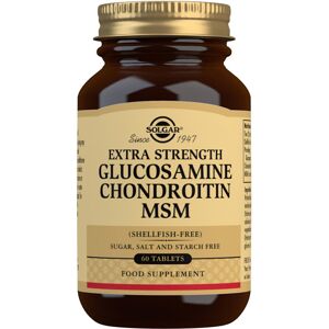 Solgar Extra Strength Glucosamine Chondroitin MSM Tablets - Pack of 60