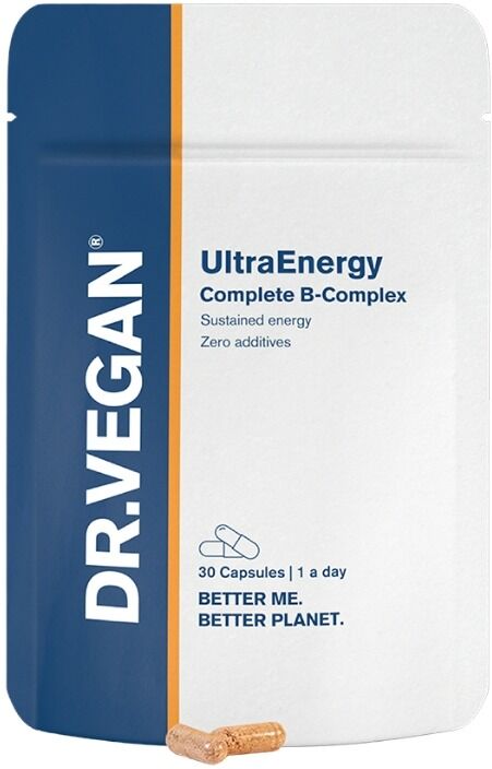 DR VEGAN DR.VEGAN Ultra Energy B Vitamin Complex, 30 Capsules