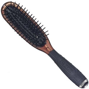 Kent Brushes Kent Tortoiseshell Effect Mini Head Hog Brush