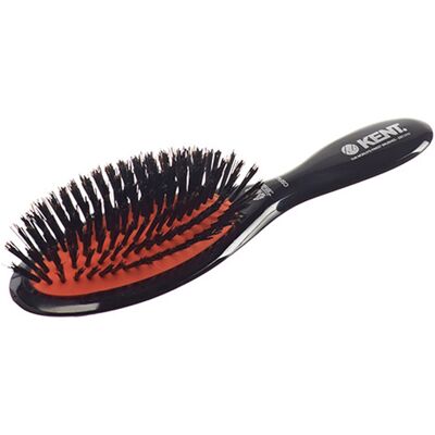 Kent - Medium Pure Black Bristle Cushion - Black Bristle - Medium - Hair Brush Kent - Medium Pure Black Bristle Cushion - Black Bristle - Medium - Hair Brush