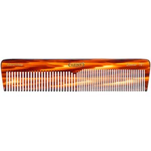 Kent Brushes Kent Handmade Tortoiseshell Effect Coarse/Fine Comb - 16T