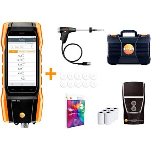 Testo 300 LL Flue Gas Analyser Kit (NOx) with Printer