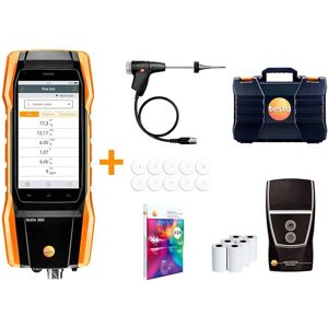 Testo 300 LL Flue Gas Analyser Longlife Printer Kit