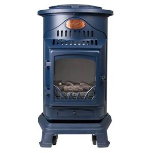 Universal Innovations Provence 3kW Blue Deluxe Portable Gas Heater with Thermostat