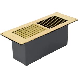 Stadium BM435/1 Brass Standard Floor Ventilator