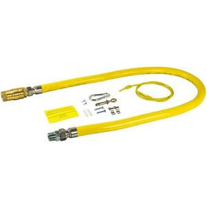 Oxford Hardware Connect2Gas QR 1/2 x 1000mm Braided Gas Catering Hose