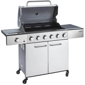 Outback Meteor Stainless Steel 6 Burner Gas BBQ