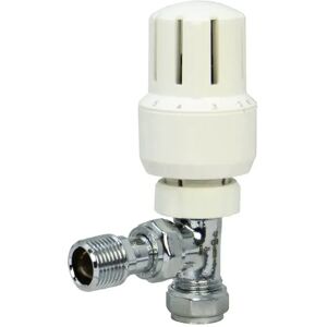 Pegler Yorkshire Mistral II Thermostatic Radiator Valve Angled - 15mm