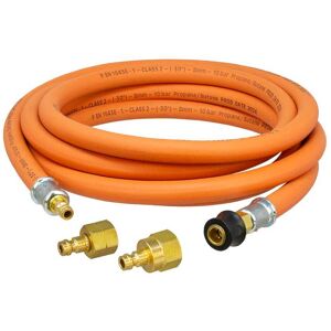 Hamilton Gas Products Ltd Premium 5m Quick Release Gas Hose - Gas Type Hamilton Gas Products Ltd Premium 5m Quick Release Gas Hose - Gas Type