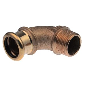 Pegler Yorkshire VSH Xpress Water Male Iron Elbow 15mm x 3/8