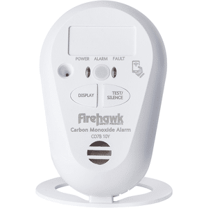 10 Yr Sealed Longlife Battery Firehawk Carbon Monoxide Alarm with App