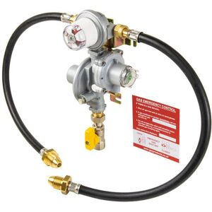 Cavagna Automatic Changeover LPG Gas Regulator with OPSO - UK POL