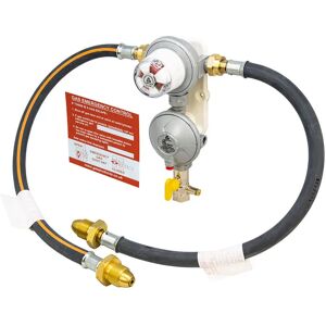 Cavagna Automatic Changeover LPG Propane Gas Regulator Kit - UK POL