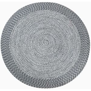 Harbour Lifestyle Athena 270cm Round Weatherproof Indoor and Outdoor Rug in Shale Grey