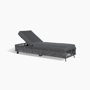 Harbour Lifestyle Monterrey Rope Sun Lounger in Grey