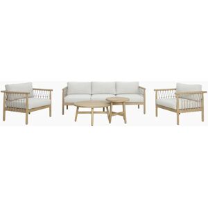 Harbour Lifestyle Paia 3 Seat Sofa Set in Linen