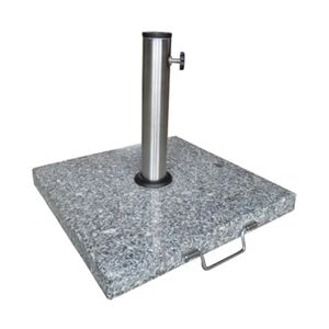 Harbour Lifestyle 30kg Square Granite Parasol Base - With Handle & Wheels