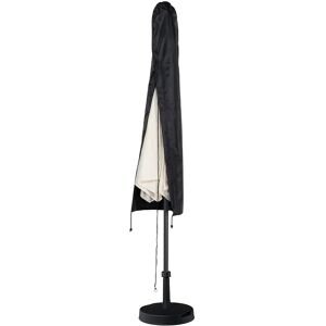 Harbour Lifestyle Waterproof Cover 2.5m Parasol- Black