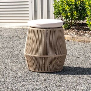 Harbour Lifestyle Rubin Stool in Beige (Ex Display)