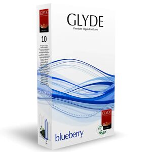 Glyde Blueberry Condoms - 10 Pack