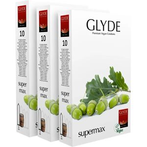 Glyde Supermax Condoms - 30 Pack