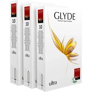 Glyde Ultra Condoms - 30 Pack