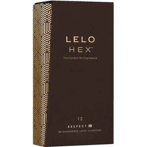 Lelo Hex Respect XL Condoms - 12 Pack