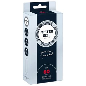 MISTER SIZE 60mm Condoms - 10 Pack