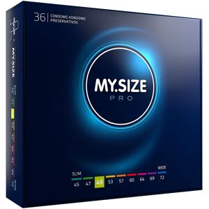 MY.SIZE Pro 49mm Condoms - 36 Pack