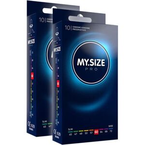 MY.SIZE Pro 60mm Condoms - 20 Pack