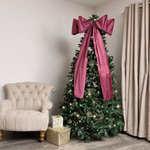 Extra Large Dark Red Velvet Christmas Bow - 70cm x 140cm Material: Christmas Extra Large Dark Red Velvet Christmas Bow - 70cm x 140cm Material: Christmas