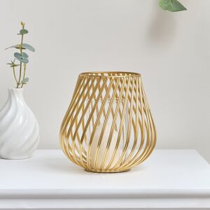 Gold Metal Wire Twist Candle Holder Material: Home Decor & Accessories Gold Metal Wire Twist Candle Holder Material: Home Decor & Accessories