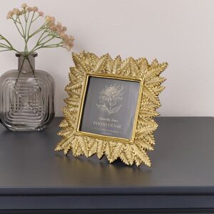 Gold Leaf Detail Photo Frame 17.5cm Material: Home Decor & Accessories Gold Leaf Detail Photo Frame 17.5cm Material: Home Decor & Accessories