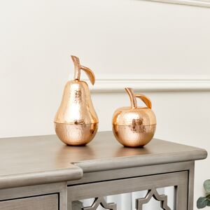 Copper Apple & Pear Storage Ornaments Material: Metal