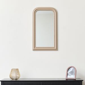 Taupe Arch Wall Mirror 70cm x 40cm Material: Mirrors Taupe Arch Wall Mirror 70cm x 40cm Material: Mirrors